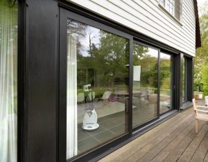aluminium schuifraam trirail